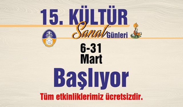 İskele Belediyesi 15. Kültür Sanat Günleri başlıyor