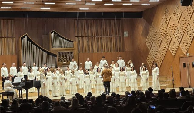 Sonare Çoksesli Korosu Ankara'da iki konser verdi