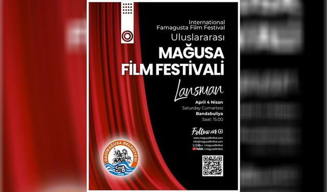 Uluslararası Mağusa Film Festivali lansmanı 4 Nisan'da gerçekleşiyor