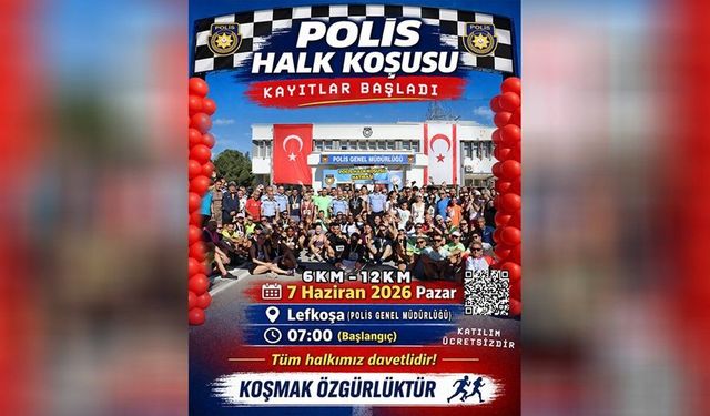 4'üncü Polis-Halk Koşusu için kayıtlar başladı