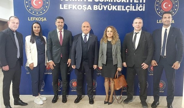 Başçeri ve Amcaoğlu'na nezaket ziyaretleri