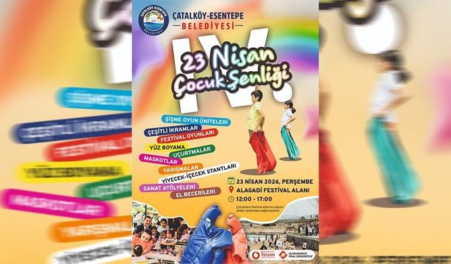 Çatalköy-Esentepe Belediyesi'nden çocuklara özel etkinlik