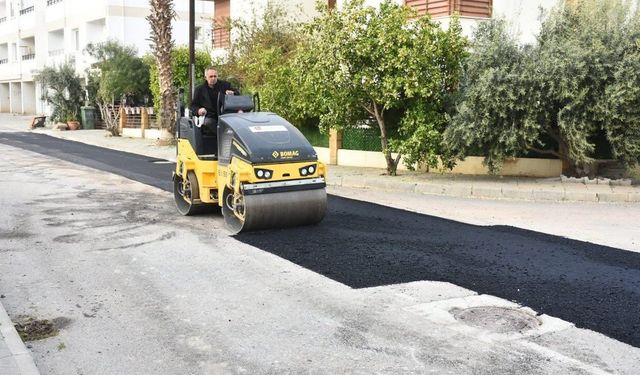 Gönyeli Acısu Sokak'ta yağmur suyu drenaj çalışması tamamlandı