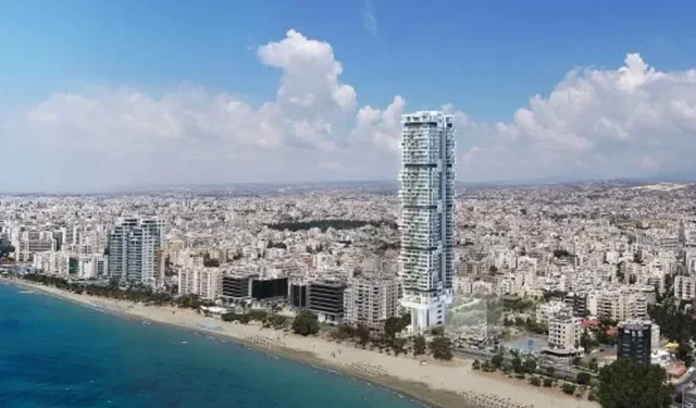 Limasol'a 93 metrelik gökdelen yapılıyor