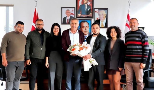 Mağusa İdman Yurdu'ndan Belediye'ye Ziyaret: Yeni Yönetimden Spor Odaklı Hedefler