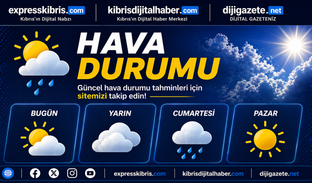 Pazar ve salı yer yer sağanak bekleniyor; soğuk ve nemli hava kütlesi etkili olacak