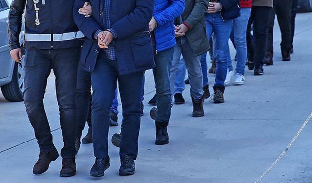 Türkiye'de 56 ilde operasyon: 525 kişi yakalandı