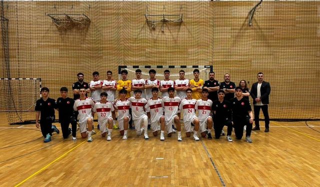 UKÜ'nün hentbolcuları İbrahim ve Abdullah Türkiye U-16 Milli Takımı'nda