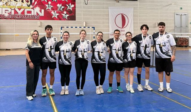 Badminton'da şampiyon DAÜ