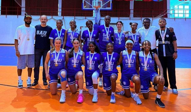 Basketbolda şampiyon BAÜ