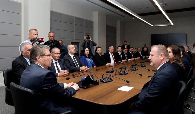 Üstel, RTÜK Başkanı Daniş ve beraberindeki heyeti kabul etti