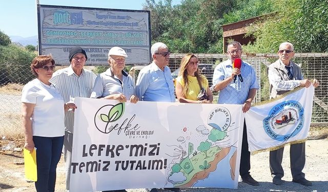 Gemikonağı'ndaki CMC maden atıklarının yarattığı kirliliğe dikkat çekildi