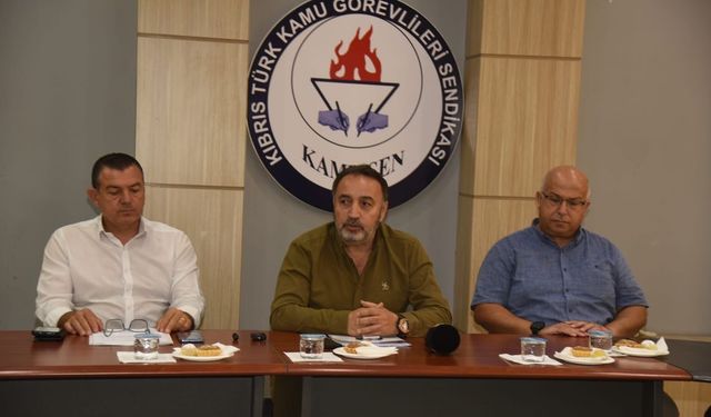 KAMUSEN: 'Sözleşmeli personel iş güvencesi talep ediyor.'