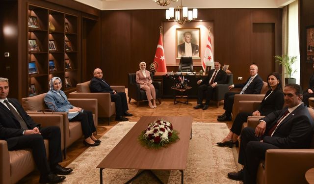 Öztürkler, Göktaş'ı kabul etti: 'Ziyaretler ve işbirlikleri, sarsılmaz ve kopmaz bağların bir göstergesi'
