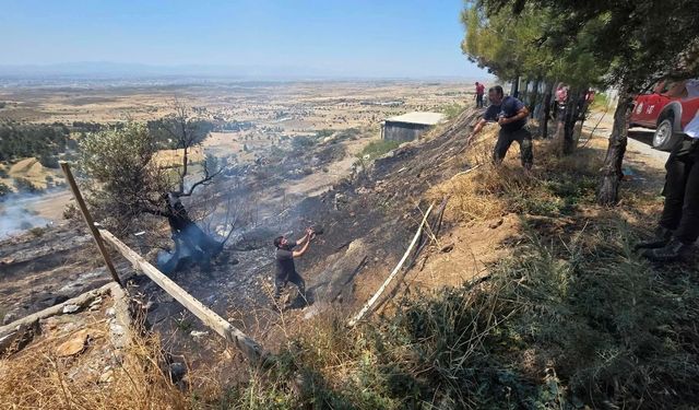 Taşkent Doğa Parkı yakınlarındaki yangın söndürüldü: Soğutma çalışmaları sürüyor