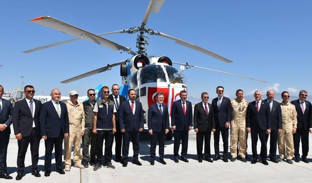 Çavuş: 'Yangınlarla mücadelede hava gücümüzü Türkiye'nin desteğiyle daha da güçlendirdik'