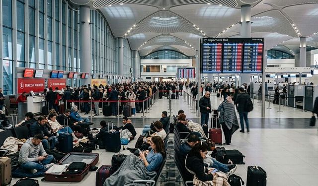İstanbul Havalimanı günlük 1603 uçuşla Avrupa'nın en yoğun havalimanı oldu