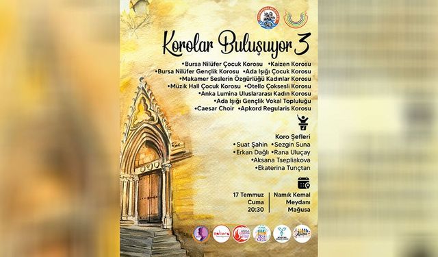 'Korolar Buluşuyor 3', cuma akşamı Namık Kemal Meydanı'nda müzikseverlerle buluşacak