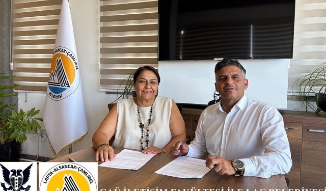 LAÇ BELEDİYESİ İLE GAÜ İLETİŞİM FAKÜLTESİ ARASINDA İŞ BİRLİĞİ PROTOKOLÜ İMZALANDI