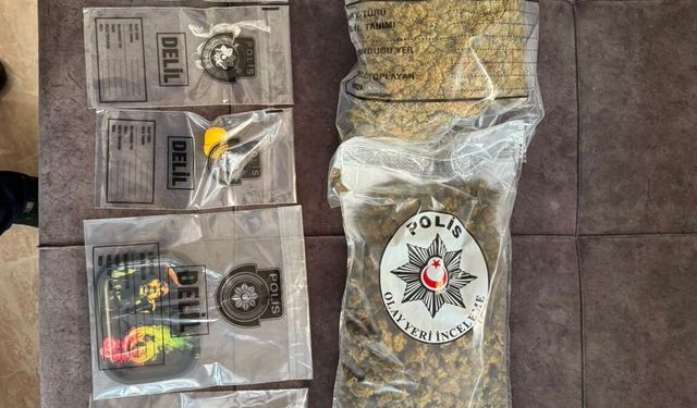 Lefkoşa'daki iki ayrı operasyonda 3 kilogramın üzerinde uyuşturucu yakalandı