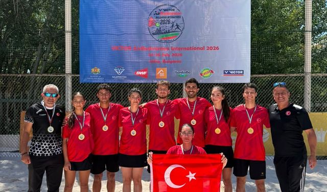 Nehir ve Zarif'den Avrupada Altın Madalya