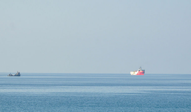 Türkiye Kıbrıs adasına çekilecek doğalgaz hattı için Akdeniz'de Navtex duyurdu