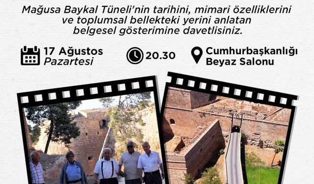 Baykal Tüneli Belgeseli, pazartesi günü gösterilecek