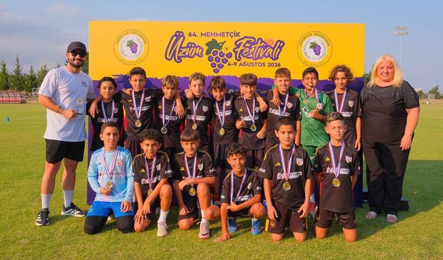 Futbol akademi turnuvası yapıldı