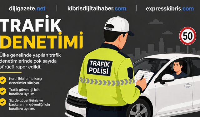 Haftalık Trafik Raporu: 71 kaza, 27 yaralı, 1 ölü