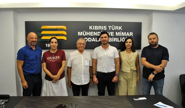 Yeşil Barış Hareketi'nden KTMMOB'ye ziyaret