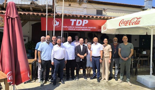 CTP, TDP İskele İlçesi'ni ziyaret etti