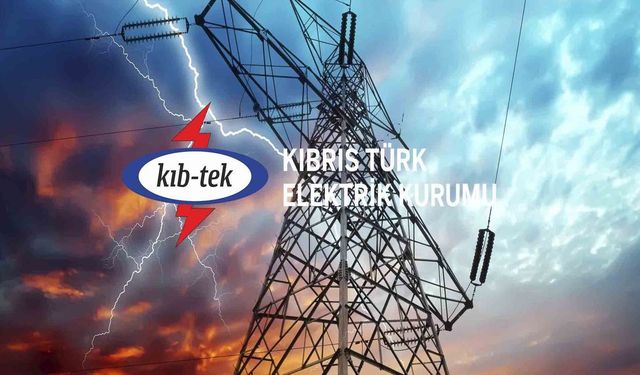 Kıb-Tek salı günü bazı bölgelere 4 saat elektrik veremeyecek