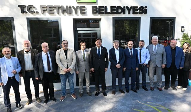 Avrupa'daki Türk gazeteciler Fethiye'de buluştu! Ölüdeniz Hava Oyunları Festivali dünyaya tanıtılacak