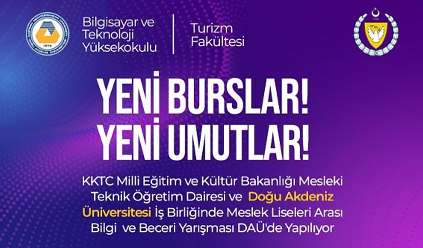 “Meslek Liseleri Arası Bilgi ve Beceri Yarışmaları” yarın DAÜ’de yapılıyor