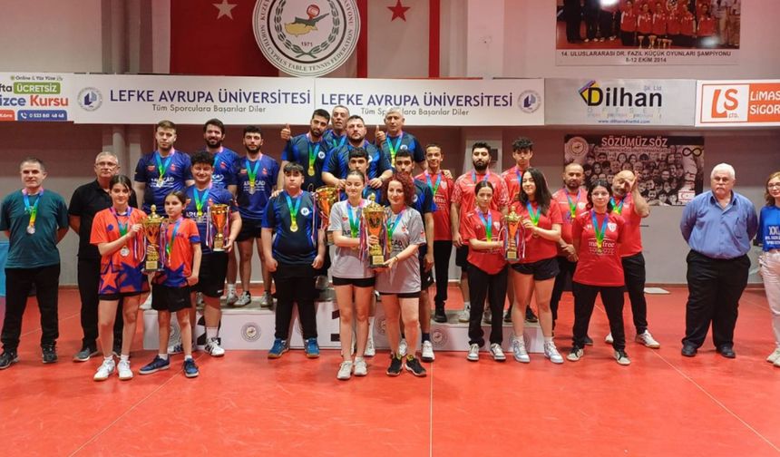 Masa Tenisinde Federasyon Kupası heyecanı yaşandı