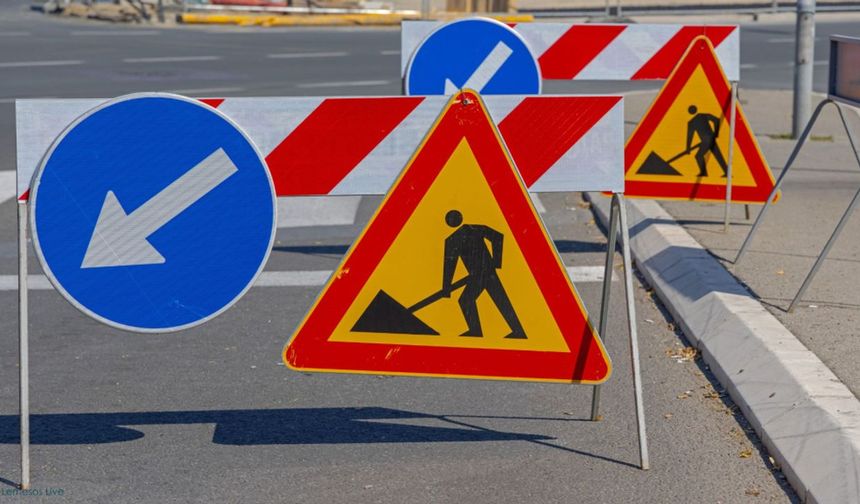 Dipkarpaz-Manastır Yolu 12 Mayıs itibarıyla belirli saatlerde kapalı olacak