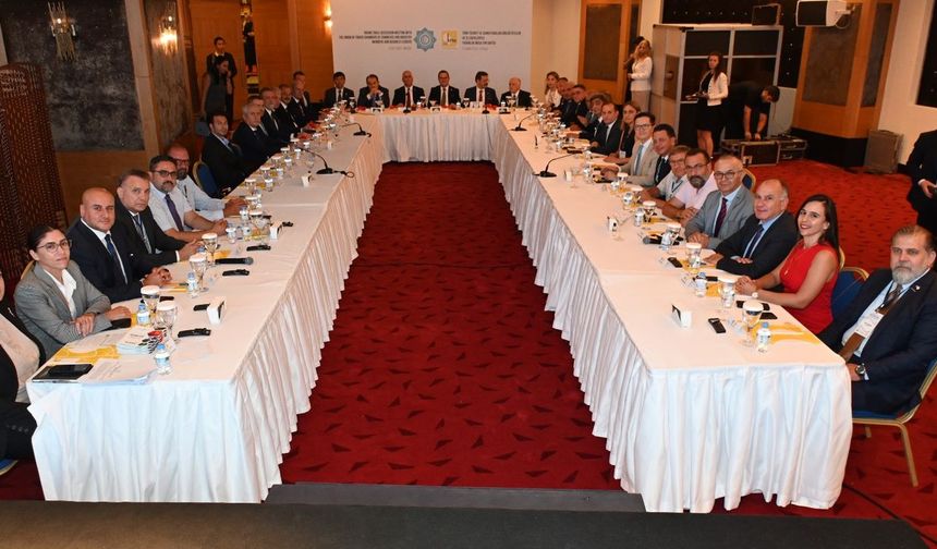Türk Ticaret ve Sanayi Odaları Birliği (TCCI) Üyeleri ve İş Liderleri bir araya geldi