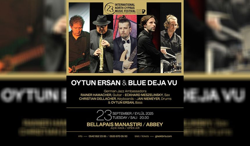 23. Uluslararası Kuzey Kıbrıs Müzik Festivali başlıyor
