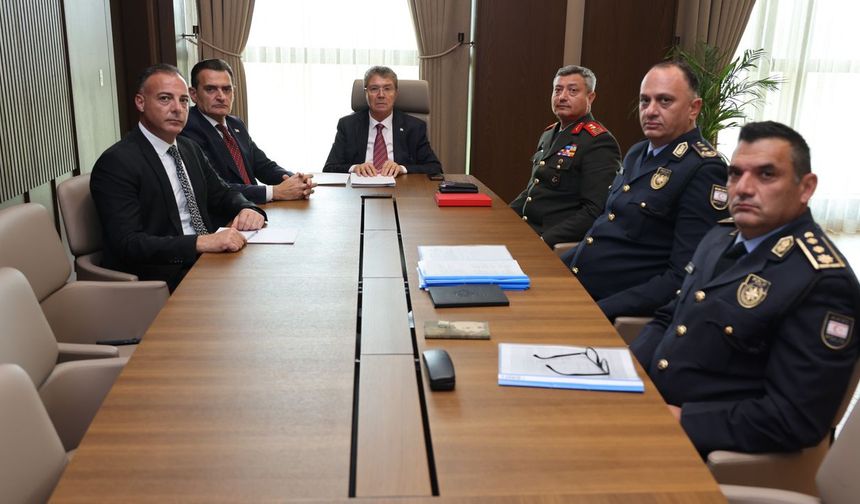 Başbakanlık'ta iç güvenlik toplantısı.. Üstel: 'Halkımızın huzurunu kimsenin bozmasına izin vermeyeceğiz'