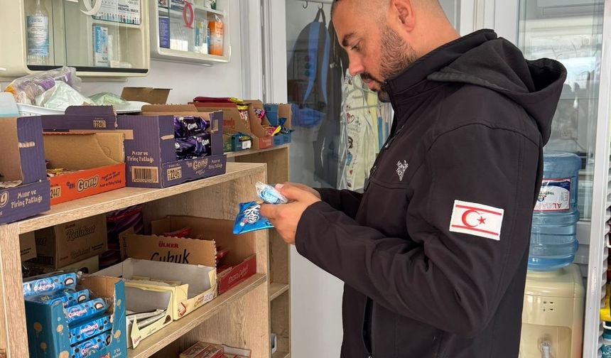 Lefke Belediyesi okul kantinlerini denetledi