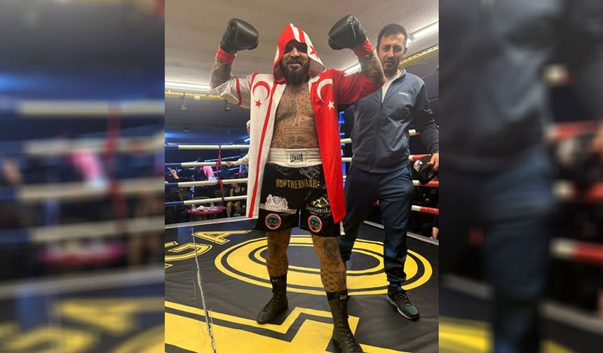 'Metin Turunç İstanbul'da Zafere Ulaştı: KKTC Bayrağını Ringde Dalgalandırdı'