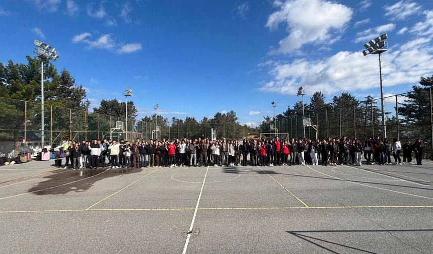 Kıbrıs Türk İzcilik Federasyonu Kantara'da Yeni Yıl kampı düzenledi