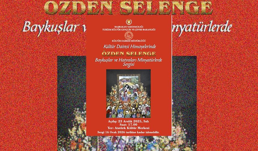Özden Selenge'nin 24. kişisel sergisi 'Baykuşlar ve Hatıraları Minyatürlerde' 23 Aralık'ta açılacak