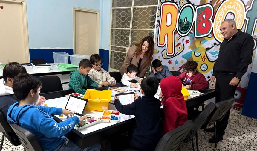 Paşaköy Gençlik Merkezinde robotik kodlama eğitimleri başladı