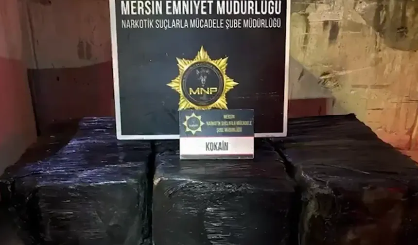 Mersin Limanı'nda 298 kilogram kokain ele geçirildi
