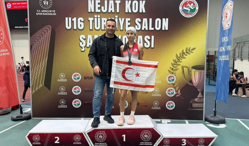 Bursa'da başarıyla yarışan KKTC Atletizm Federasyonu Milli Takımı, Pazar gecesi adaya döndü
