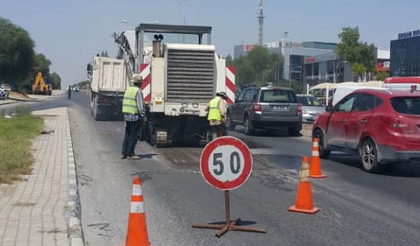Haspolat ile Taşkent kavşağı arasındaki yol yarın trafiğe kapatılacak
