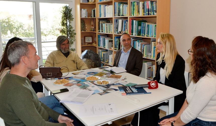 Nilden Bektaş Erhürman, Spot Marine Life ile KUŞKOR'u ziyaret etti