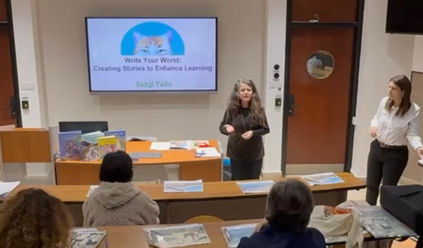 Sezgi Yalın, 'Hans Christian Andersen ve ALMA Ödülleri 2026: Kelime ve İmgenin Anlatı Yolları' başlıklı konferansa katı