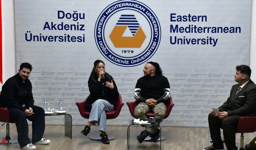 Hayko Cepkin ve Pelin Akil DAÜ'de...